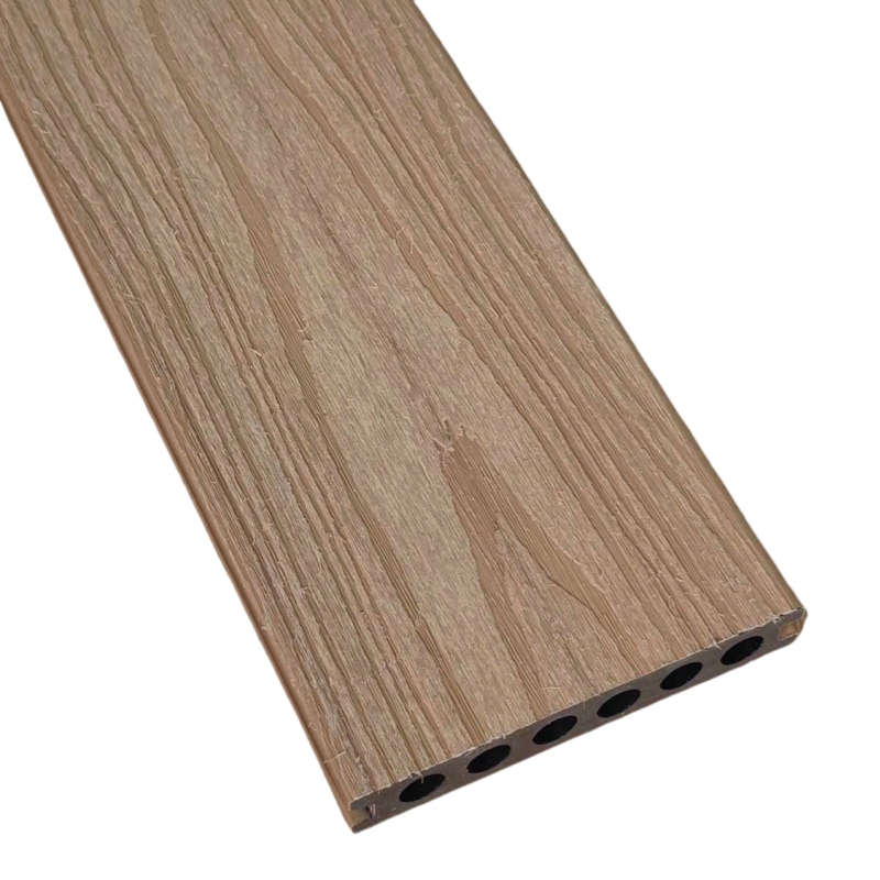 Maple-colored high-quality wpc co-extruded outdoor flooring