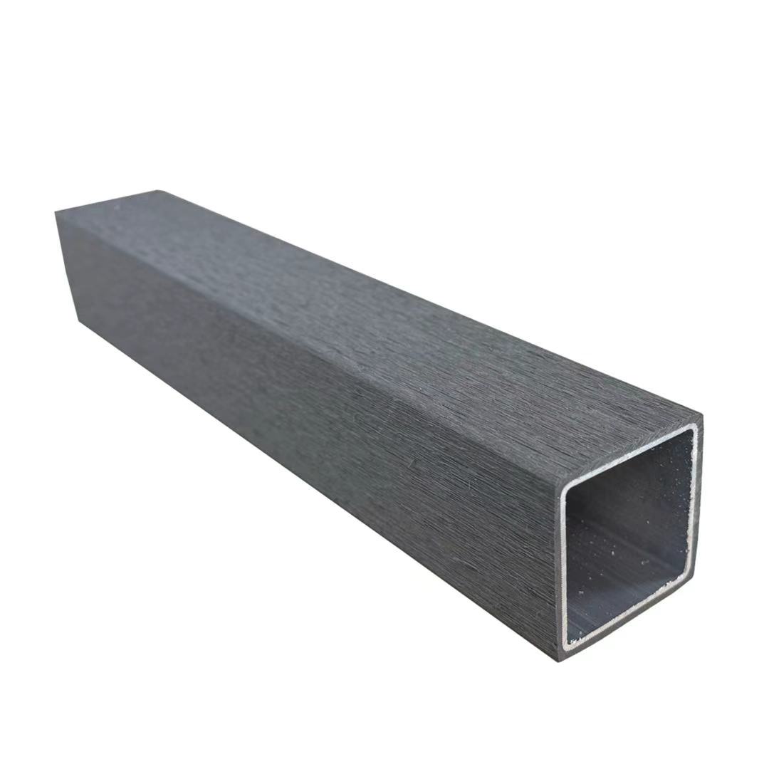 Poteaux de jardin en aluminium et plastique WPC sans entretien